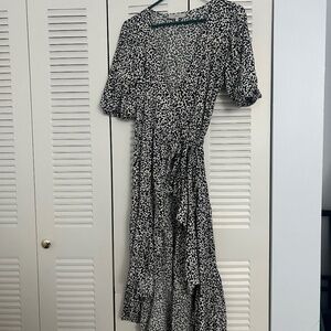 Next UK High Low Wrap Dress
